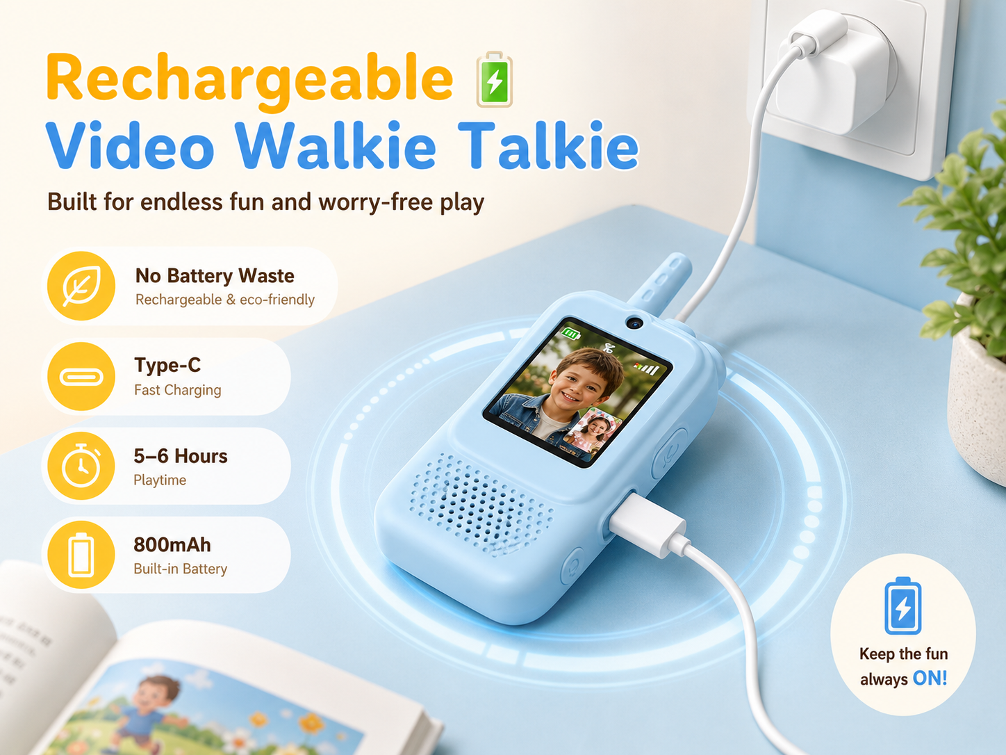 Kids Vedio Walkie Talkie