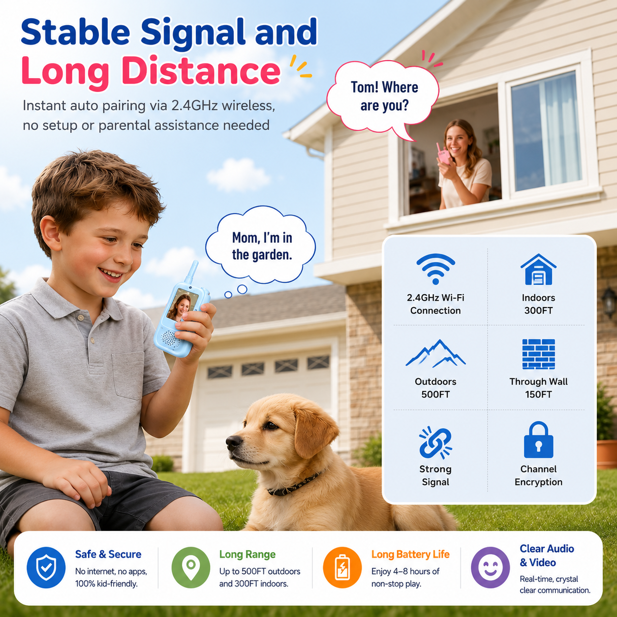 Kids Video Walkie Talkie
